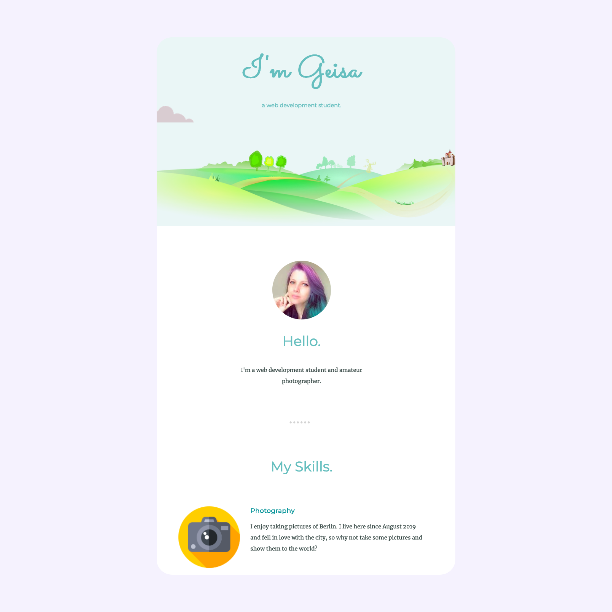 Personal Website Project